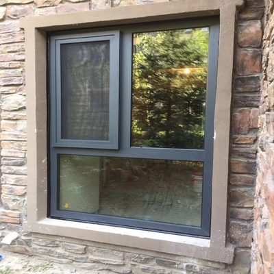 Ventanas de cascada de aluminio de aluminio ecológicas para ahorros de energía superiores