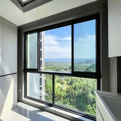 Ventanas correderas de aluminio con aislamiento térmico de grado 9 de 1,1 W/ (m2·K)